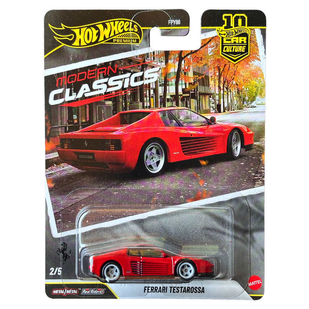 Ferrari Testarossa – Hot Wheels Premium Car Culture Modern Classics