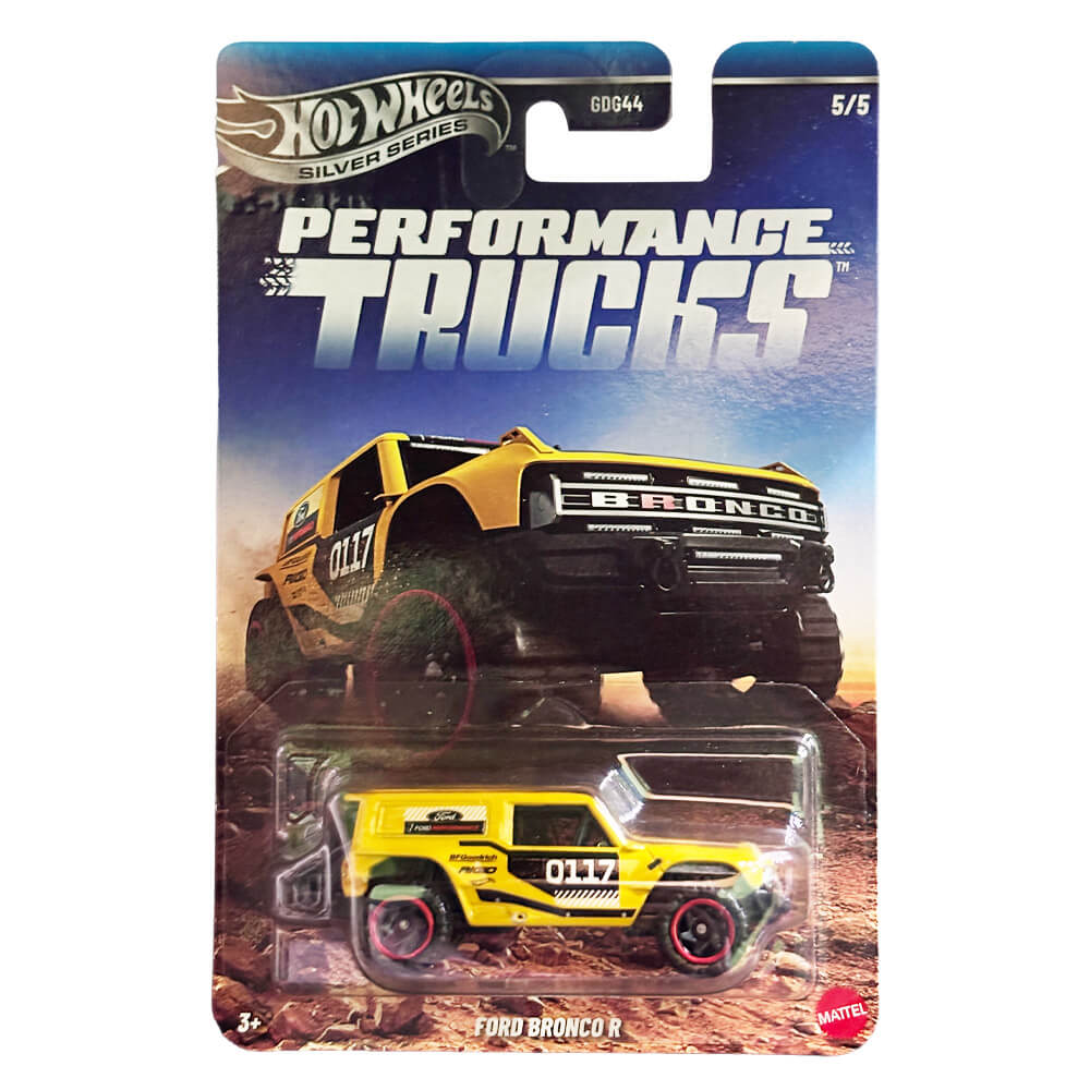 Ford Bronco R – Hot Wheels Silver Series Performance Trucks