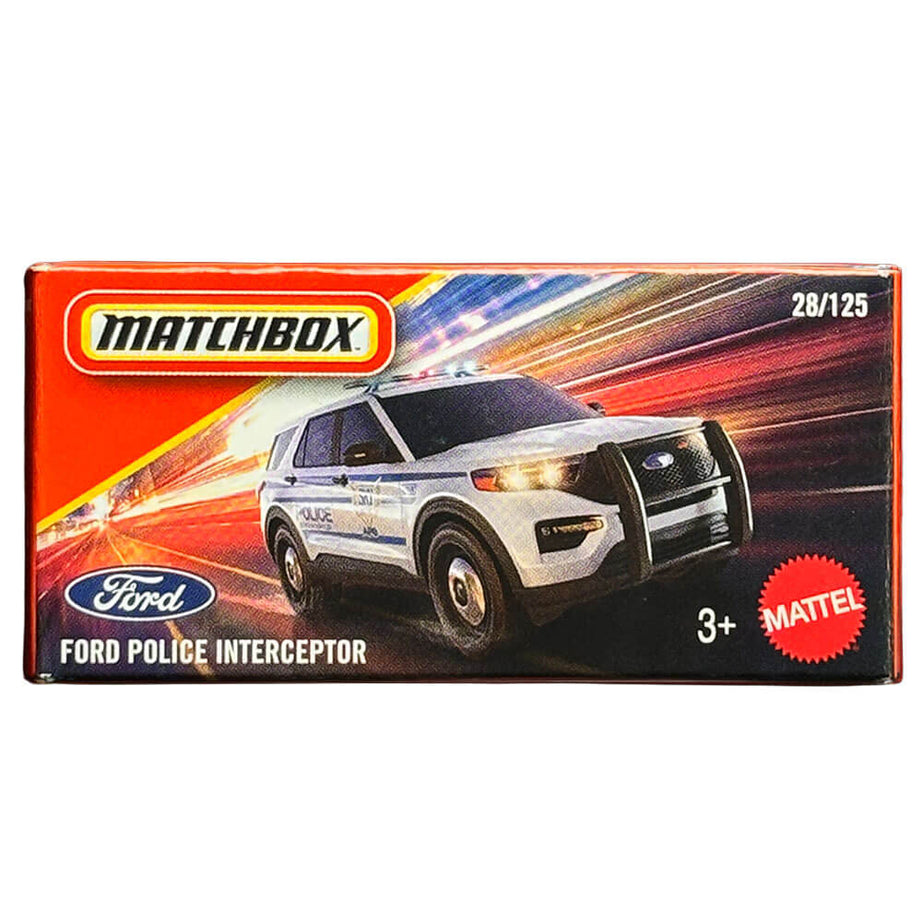 Ford Police Interceptor – Matchbox Power Grabs 2026 (28/125)