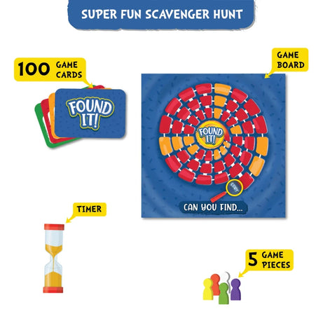 Skillmatics Found It! Board Game – Smart Scavenger Hunt for Kids & Families (Ages 6+)