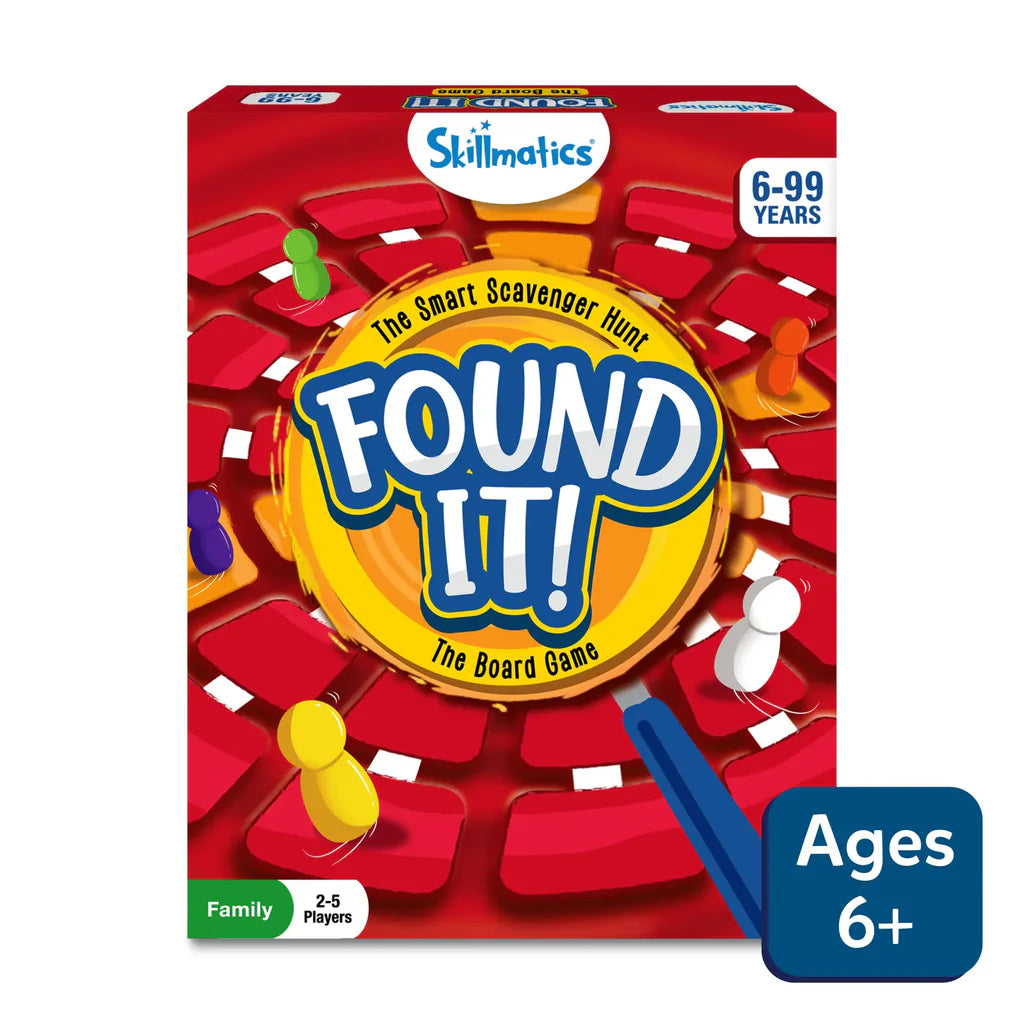 Skillmatics Found It! Board Game – Smart Scavenger Hunt for Kids & Families (Ages 6+)