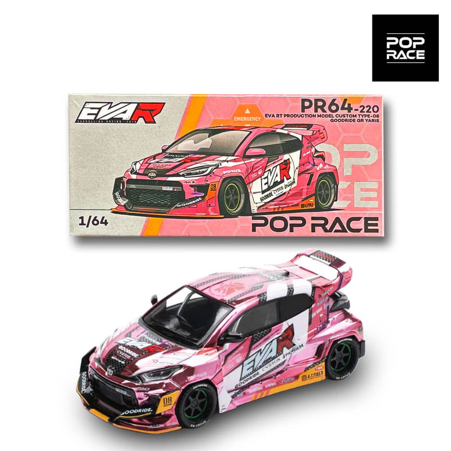 EVA RT Production Model Custom Type-08 GOODRIDE GR Yaris – POP RACE PR64-220