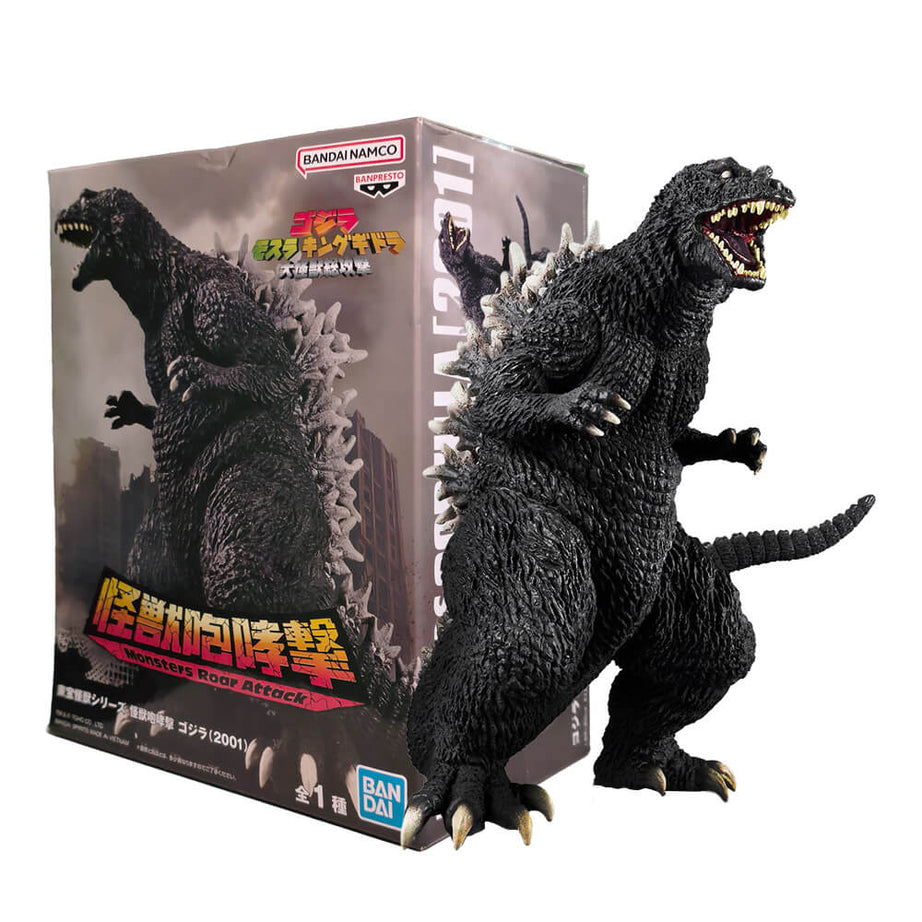 Godzilla 2001 GMK – Banpresto Monsters Roar Attack Figurine