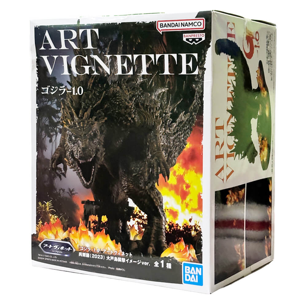 Godzilla Minus One Art Vignette – Banpresto Godzilla (2023) Odo Island Attack Image Ver. Figure