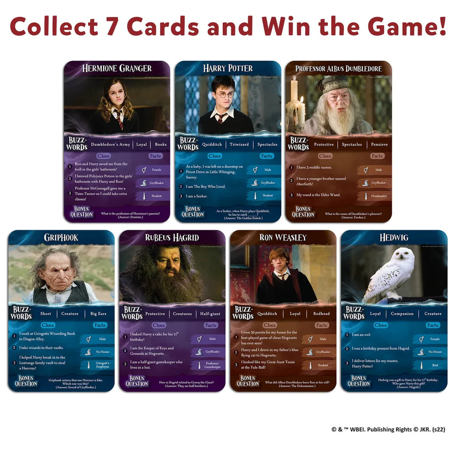 Skillmatics Guess in 10: Harry Potter – Trivia Card Game for Kids & Families (Ages 8+)