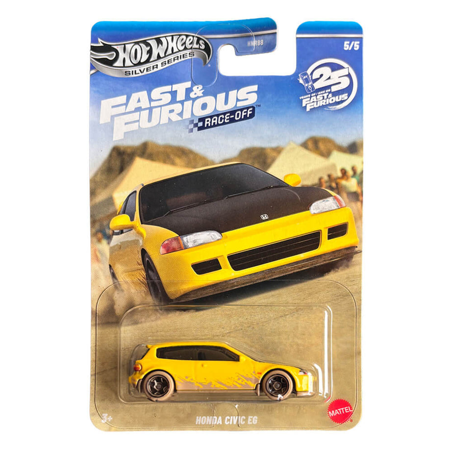 Honda Civic EG – Hot Wheels Silver Series Fast & Furious Race-Off
