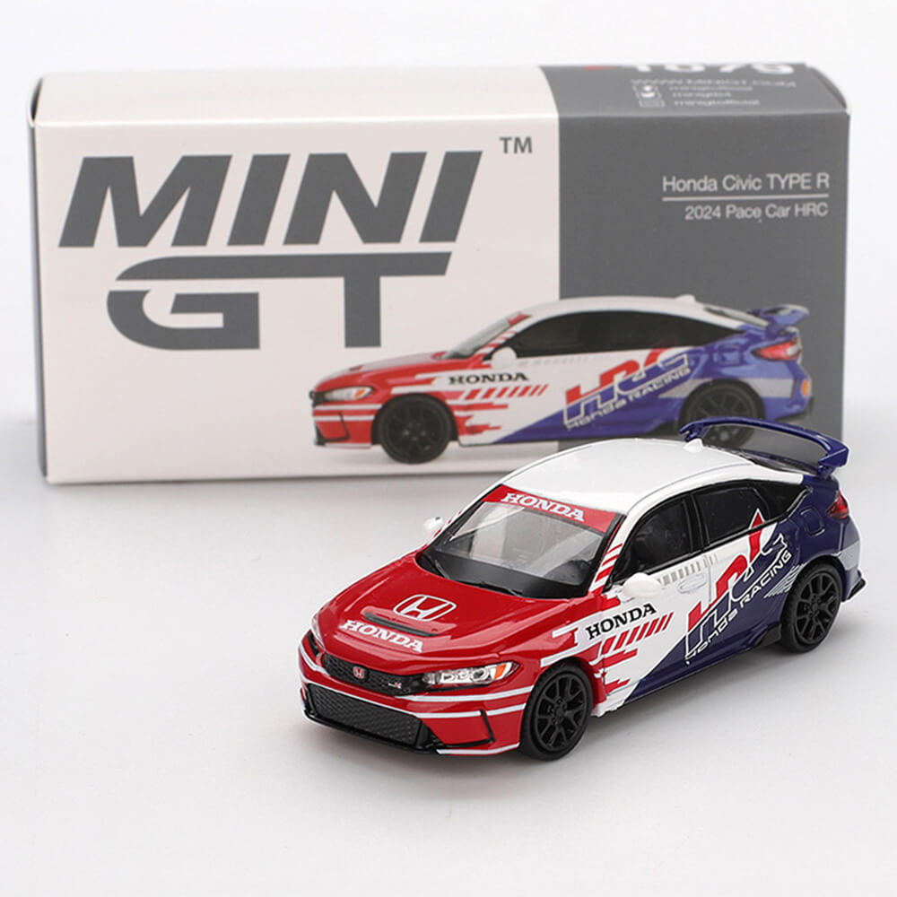 Honda Civic Type R 2024 Pace Car HRC – Mini GT 1079 Boxed