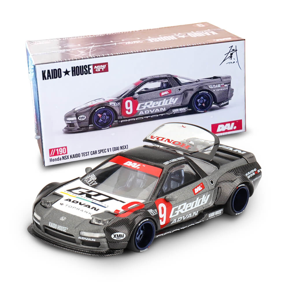 Honda NSX Kaido Test Car SPEC V1 – Mini GT Kaido House KHMG190 Boxed
