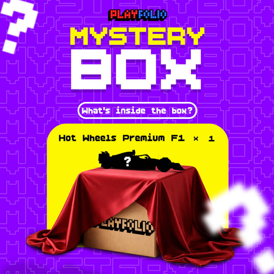 Hot Wheels Premium F1 Mystery Box – 1× Hot Wheels Premium Car (Random Pick)