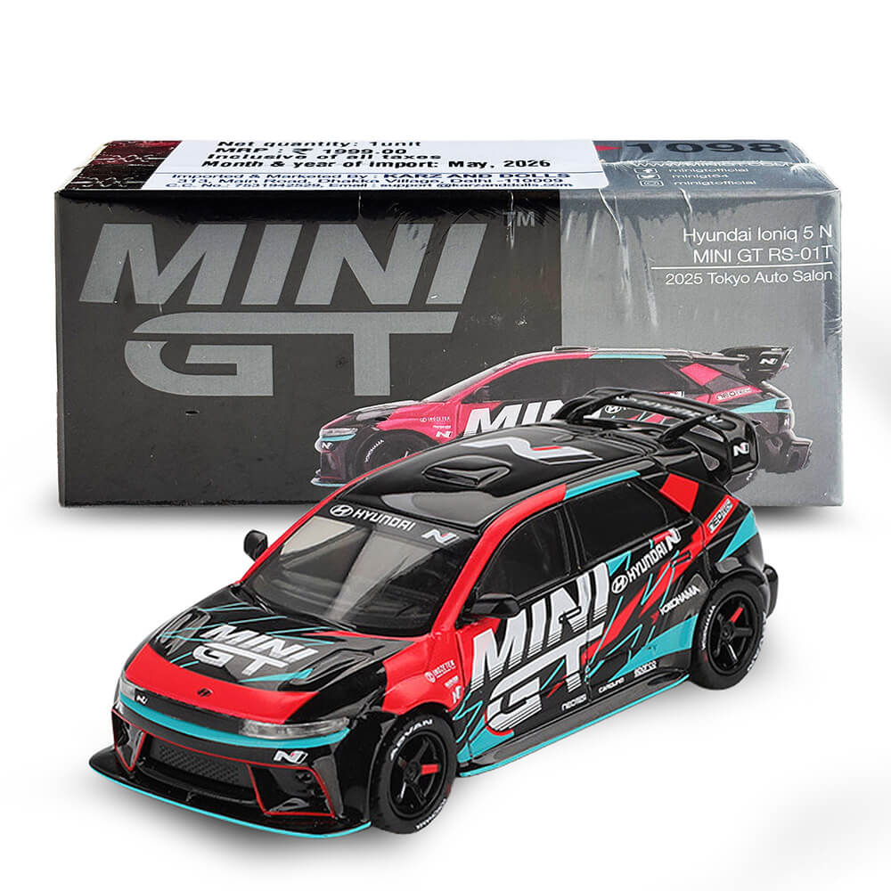 Hyundai Ioniq 5N Mini GT RS-01T 2025 Tokyo Auto Salon – Mini GT 1098 Boxed