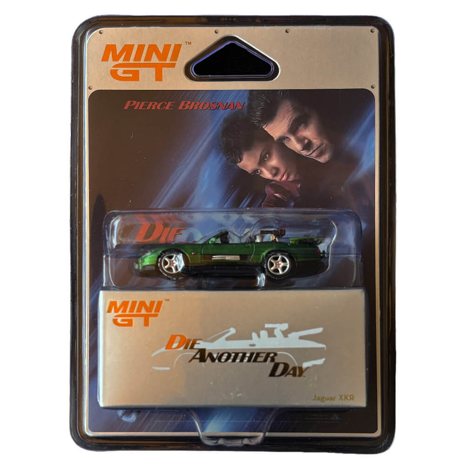 Jaguar XKR “Die Another Day” – Mini GT 908 Blister Pack