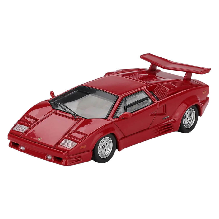 [Ships After 13 July - Tentative] Lamborghini Countach 25th Anniversary Red – MINI GT 1192 Boxed