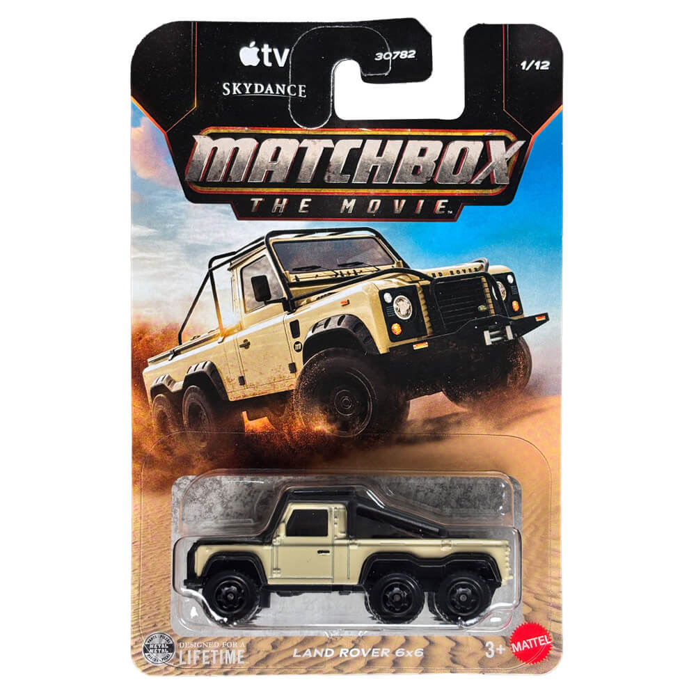 Land Rover Defender 6x6 – Matchbox The Movie Series