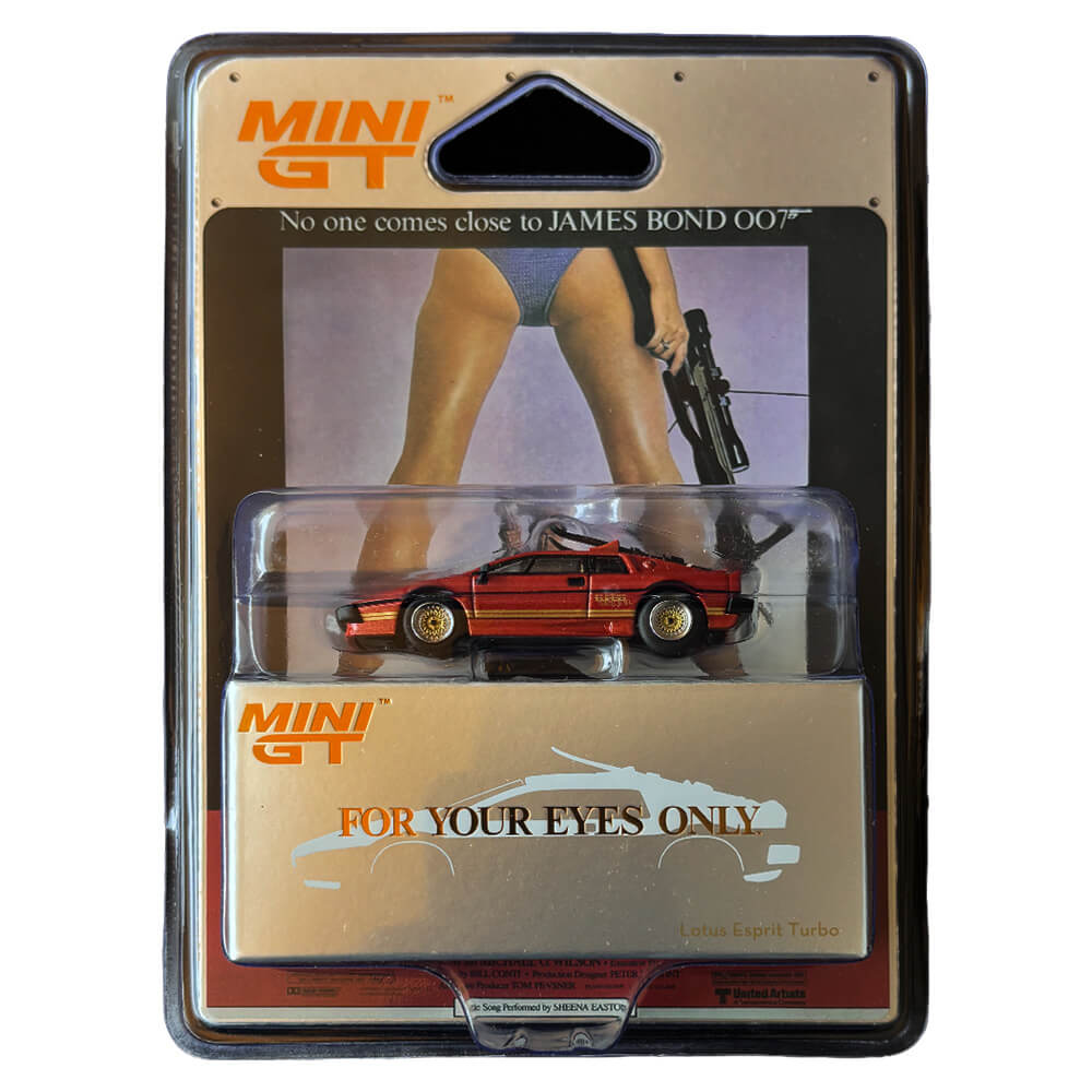 Lotus Esprit Turbo Copper Fire Metallic “For Your Eyes Only” – Mini GT 912 Blister Pack