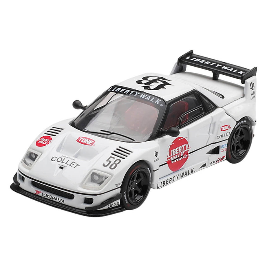 Mazda AZ-1 Liberty Walk LB40 LB-Hinomaru – MINI GT 1227 Boxed