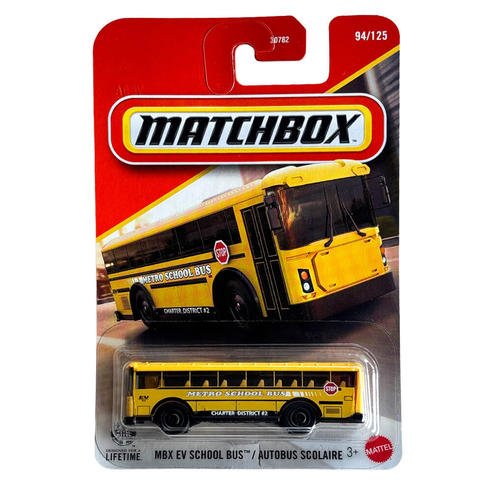 MBX EV School Bus – Matchbox Mainline