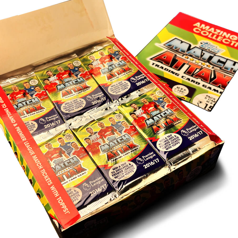 Topps Match Attax Premier League 2016/17 Trading Card Game Box