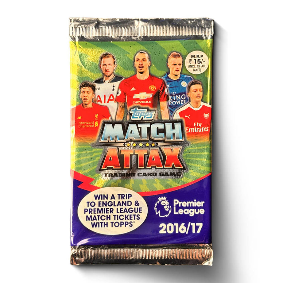 Topps Match Attax Premier League 2016/17 Trading Card Game – Single Pack
