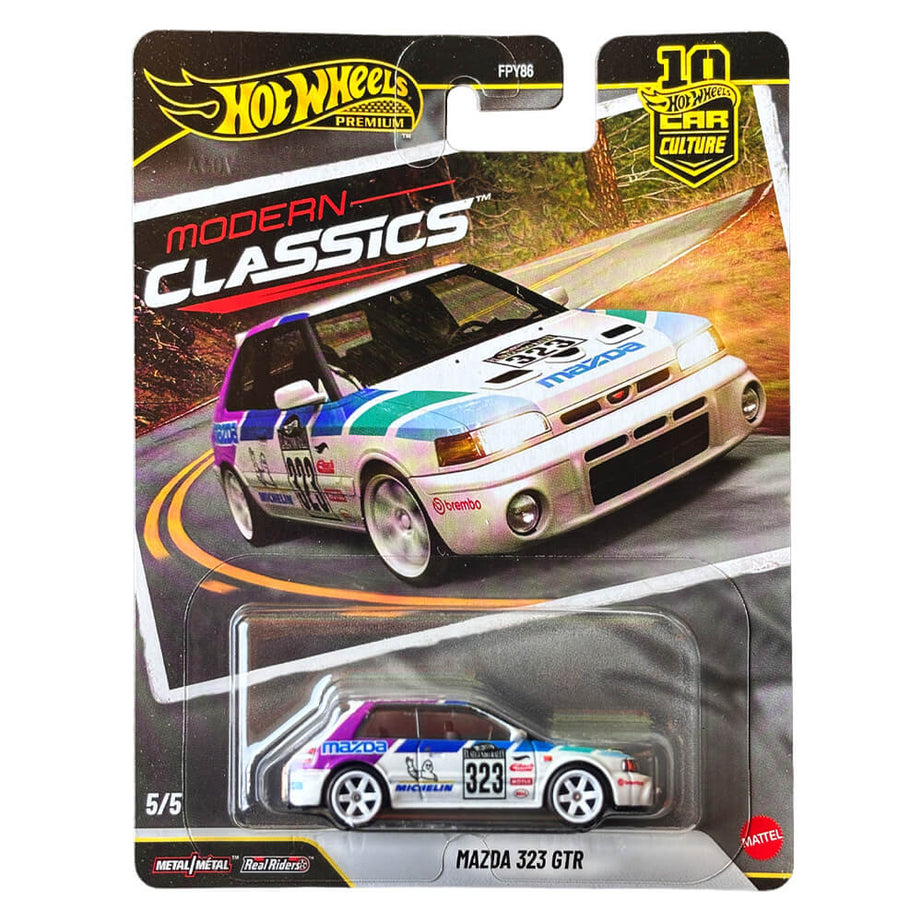 Mazda 323 GT-R – Hot Wheels Premium Car Culture Modern Classics