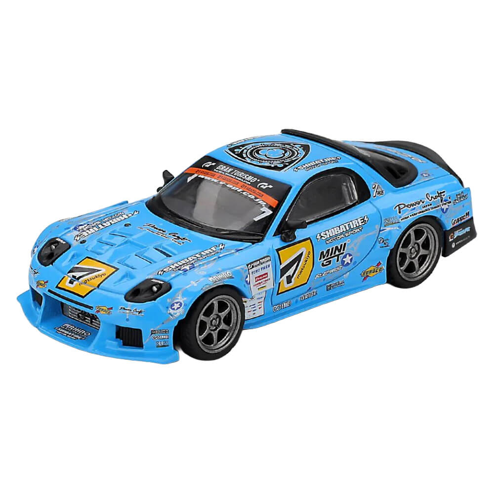 Mazda RX-7 RE-Amemiya 2025 D1GP – MINI GT 1195 Boxed