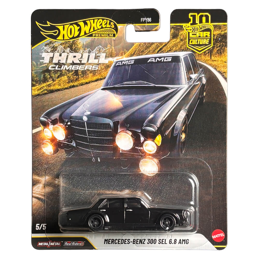 Mercedes-Benz 300 SEL 6.8 AMG – Hot Wheels Premium Car Culture Thrill Climbers
