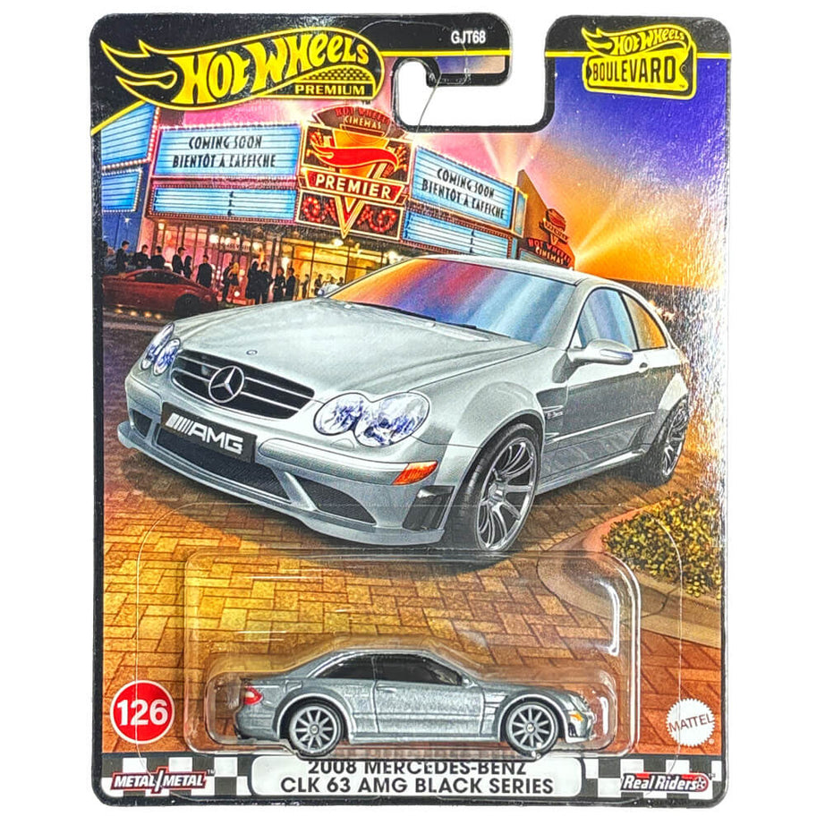 Mercedes-Benz CLK 63 AMG Black Series – Hot Wheels Premium Boulevard