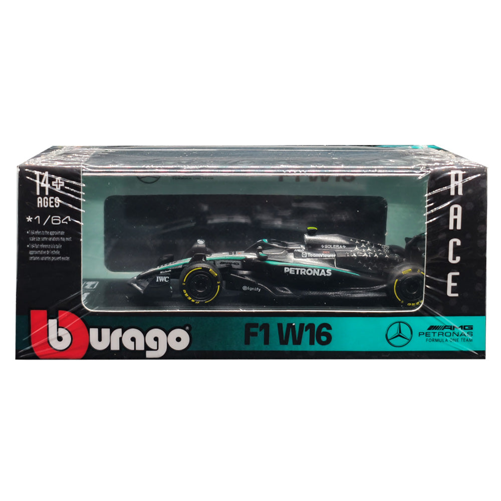 Mercedes-Benz W16 No.12 (Kimi Antonelli, 2025) – 1:64 Bburago Diecast