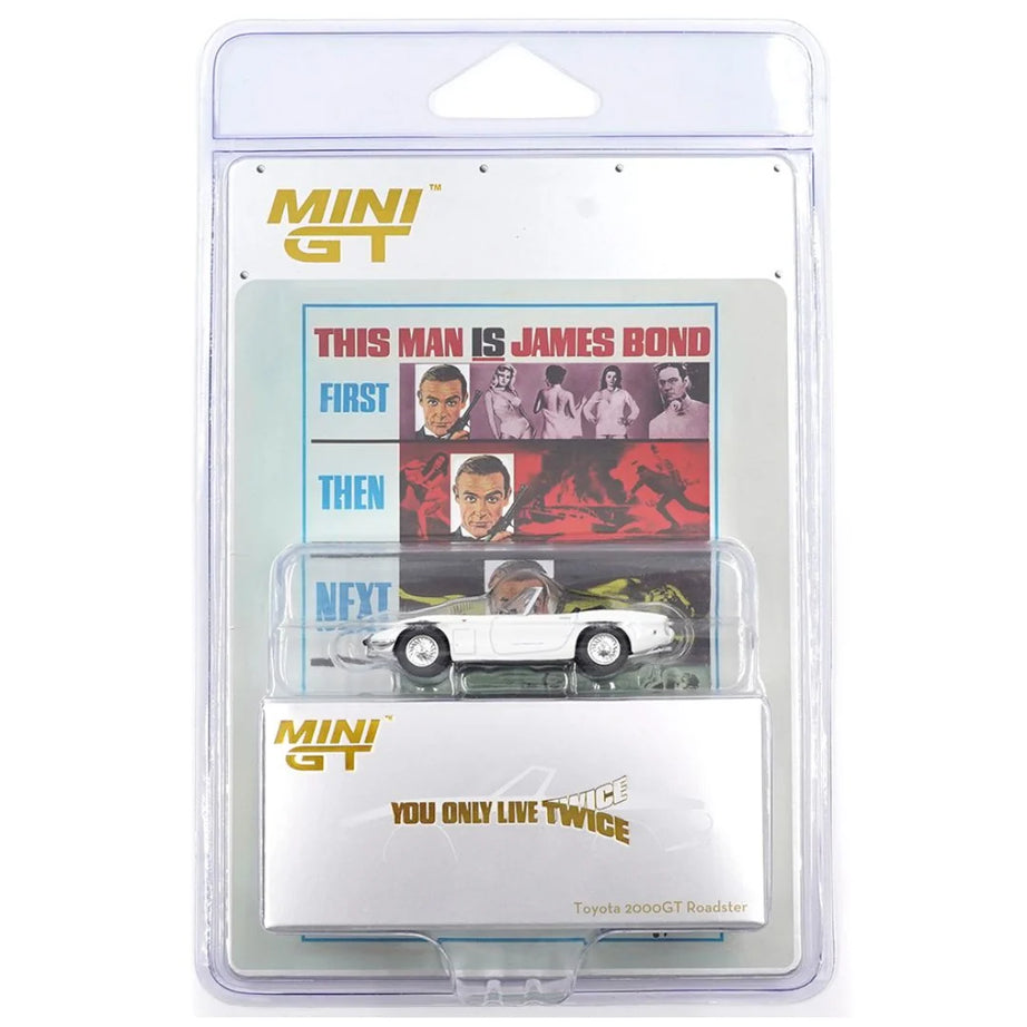Toyota 2000GT Roadster You Only Live Twice – MINI GT 915 Blister