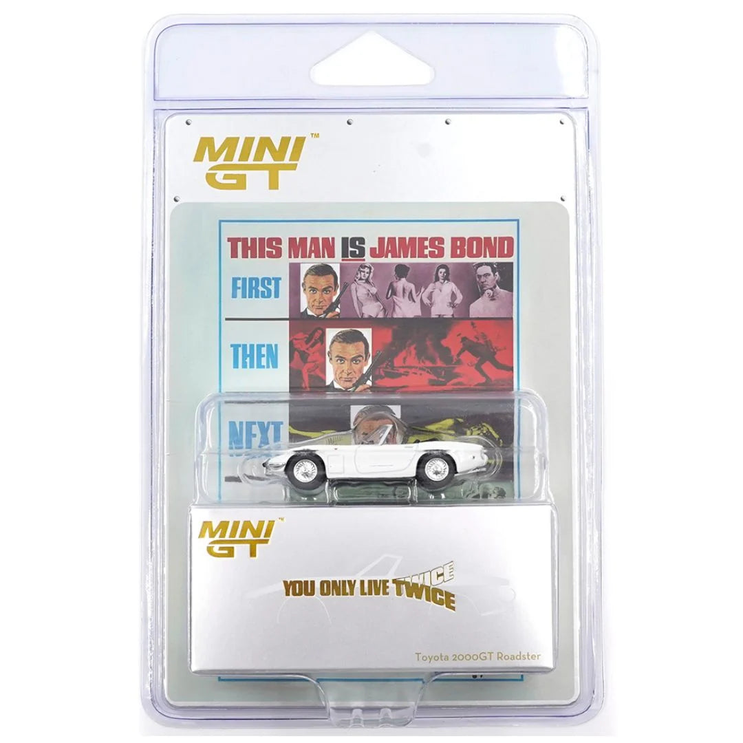Toyota 2000GT Roadster You Only Live Twice – MINI GT 915 Blister