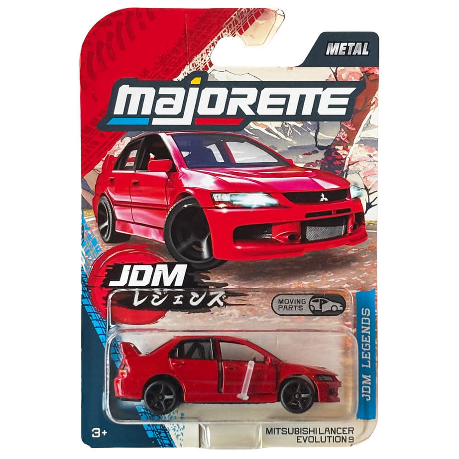 Mitsubishi Lancer Evolution IX – Majorette JDM Legends Premium Cars