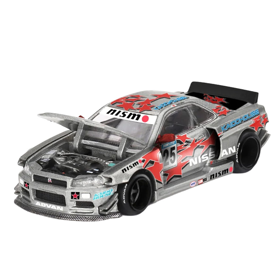 [Ships After 27 July - Tentative] Nissan Skyline GT-R (R34) Kaido Star Racing V1 – Kaido House x MINI GT KHMG197 Boxed