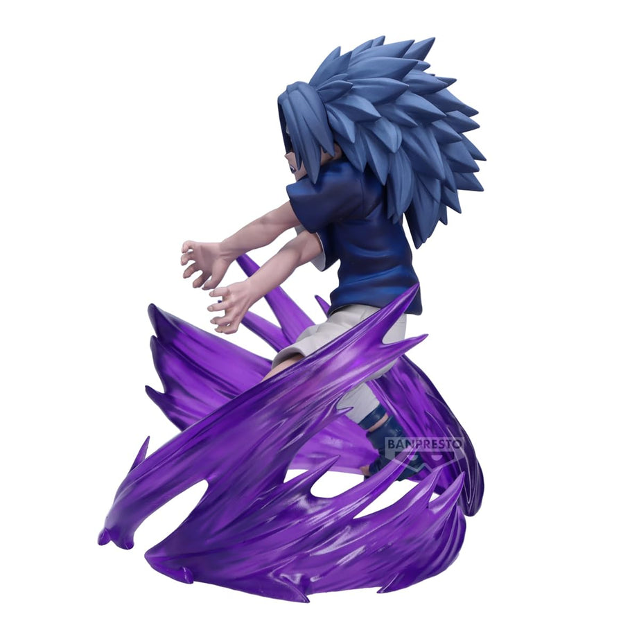 Naruto Shippuden Vibration Stars Sasuke Uchiha Figure by Banpresto