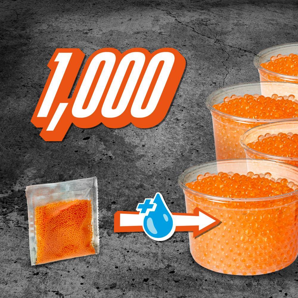 Nerf Pro Gelfire Ignitor Blaster, 1,000 Gelfire Rounds, 60 Round Capacity, 14+