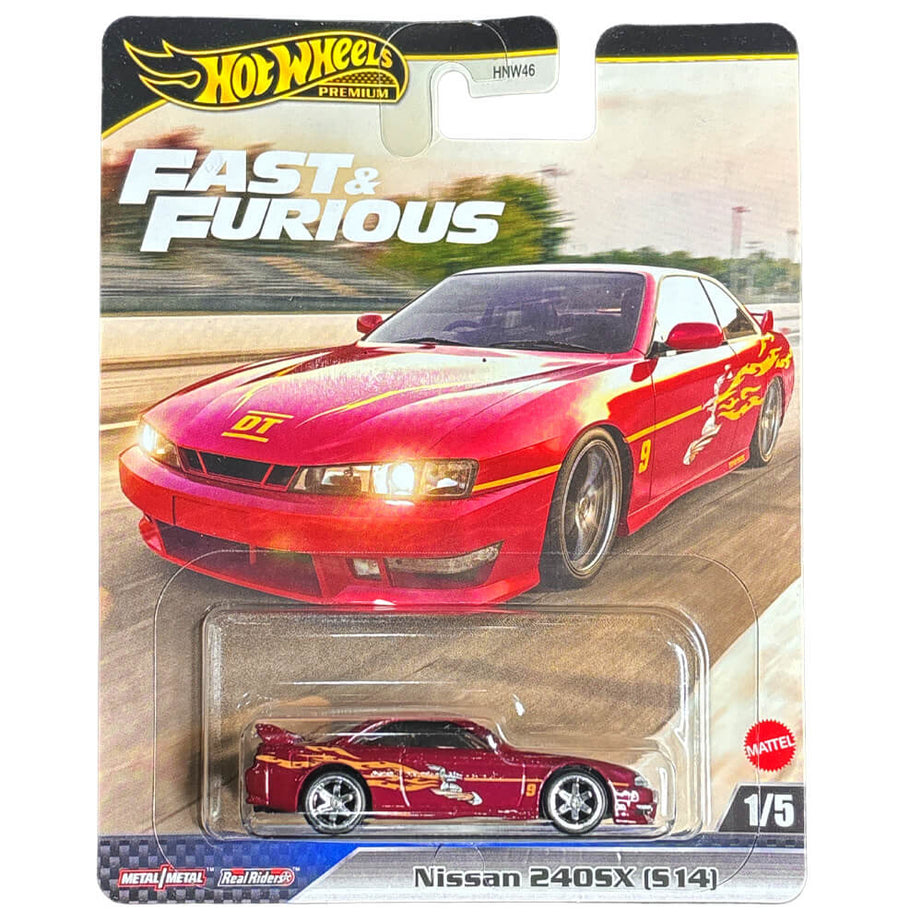 Nissan 240SX (S14) – Hot Wheels Premium Fast & Furious