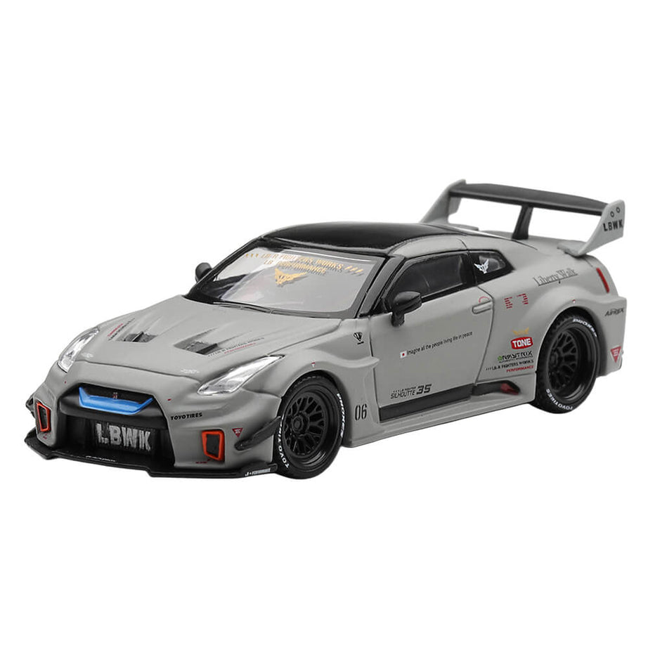 [Ships After 16 September - Tentative] Nissan LB-Silhouette WORKS GT 35GT-RR Ver.1 Matte Grey – MINI GT 1248 Boxed