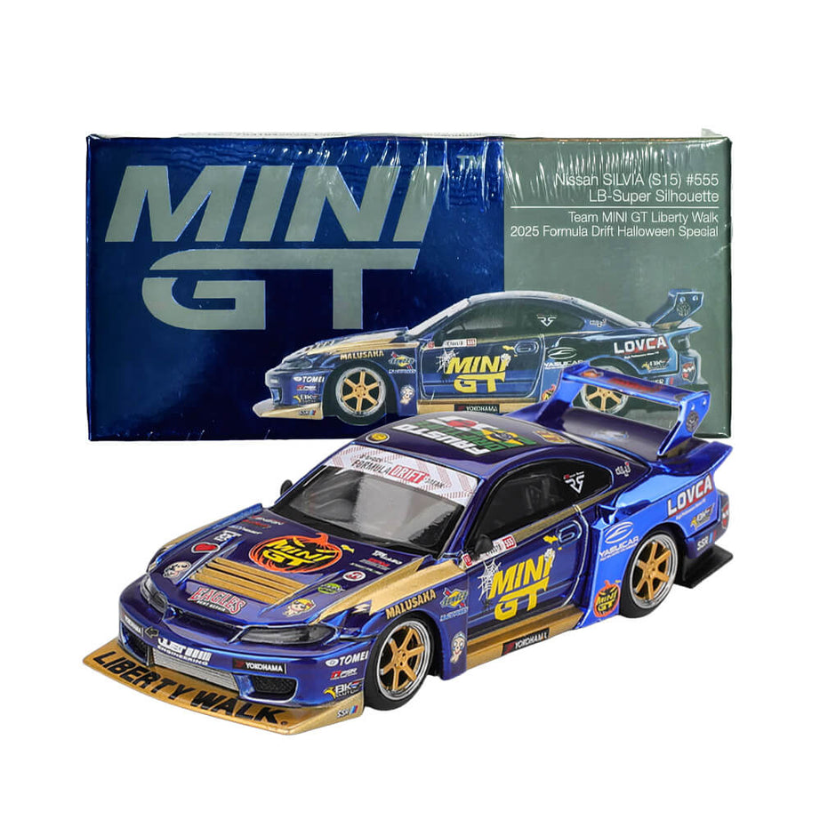 Nissan LB★Super Silhouette S15 Silvia – MINI GT Boxed