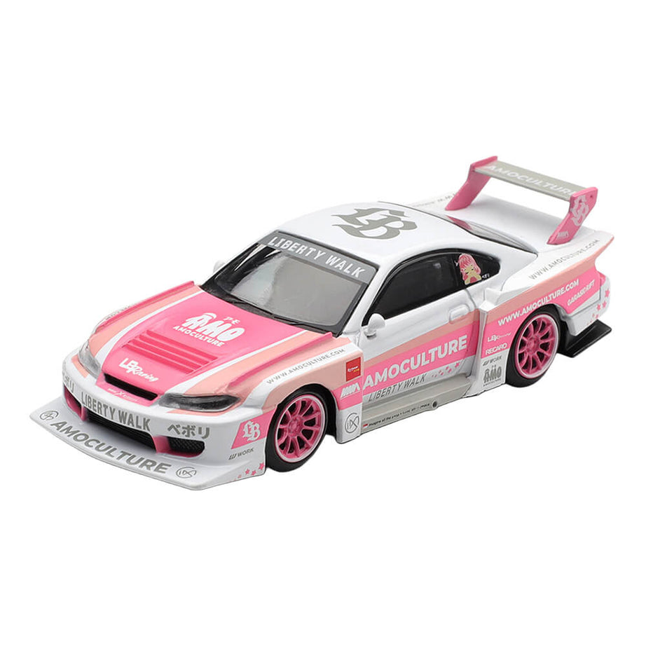 Nissan Silvia S15 LB-Super Silhouette AMOCULTURE – MINI GT 1239 Boxed