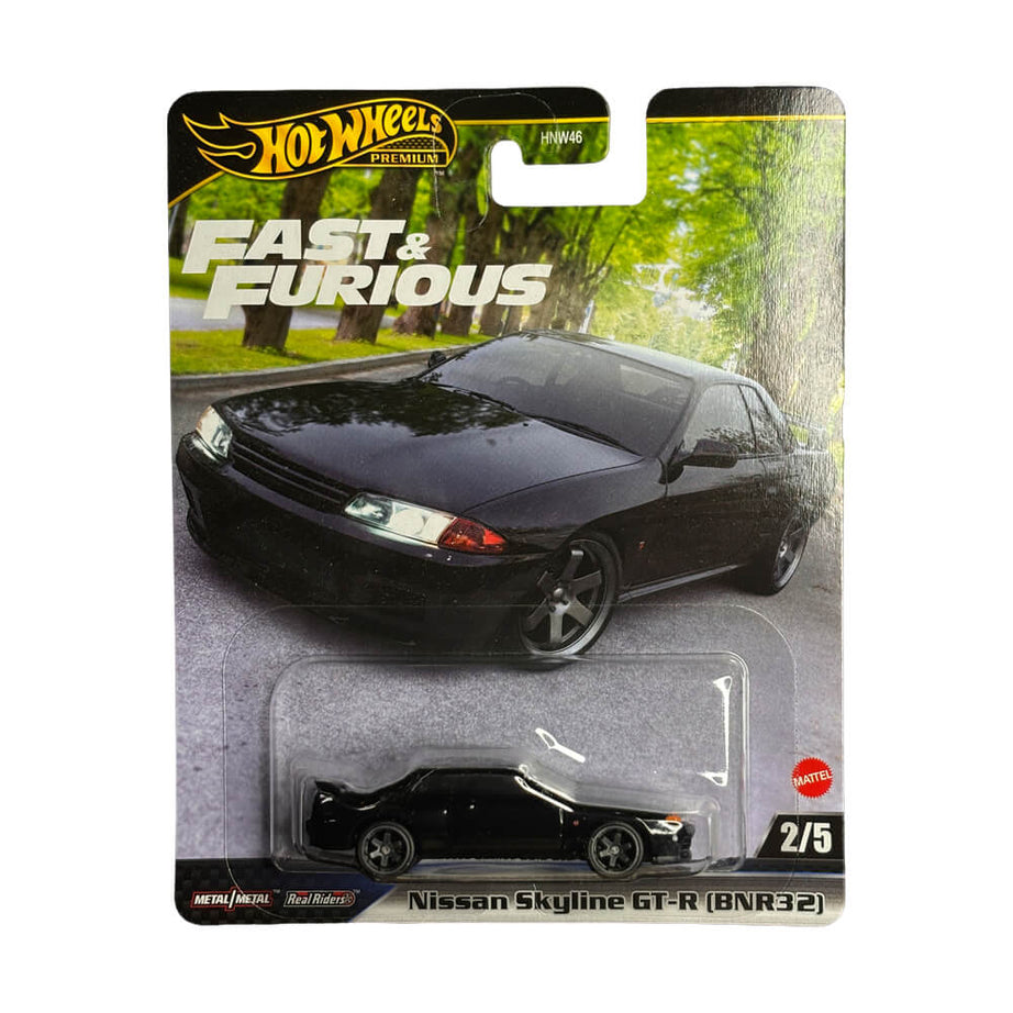 Nissan Skyline GT-R (BNR32) – Hot Wheels Premium Fast & Furious (Imported)