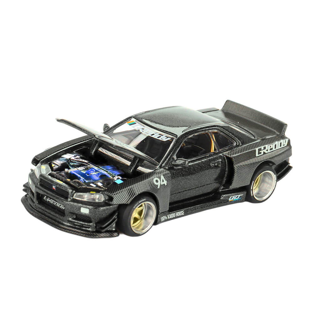 Nissan Skyline GT-R (R34) Kaido Works GReddy V2 – Kaido House KHMG222 Boxed