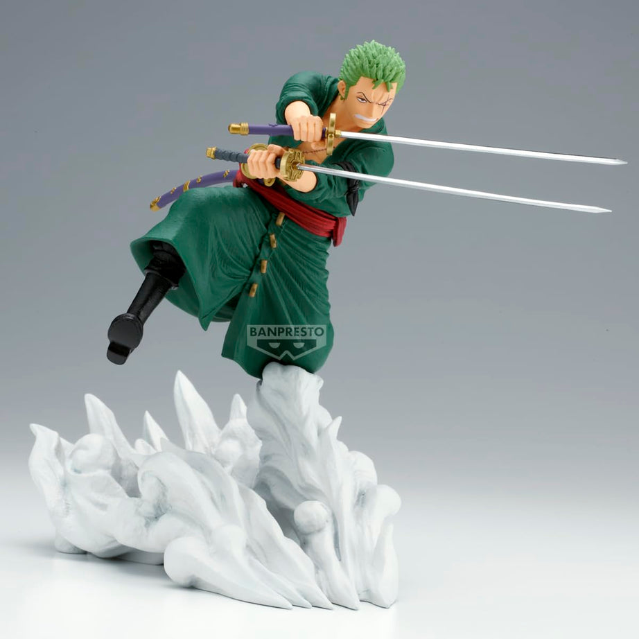 One Piece Senkozekkei Roronoa Zoro Egghead Ver. Figure by Banpresto