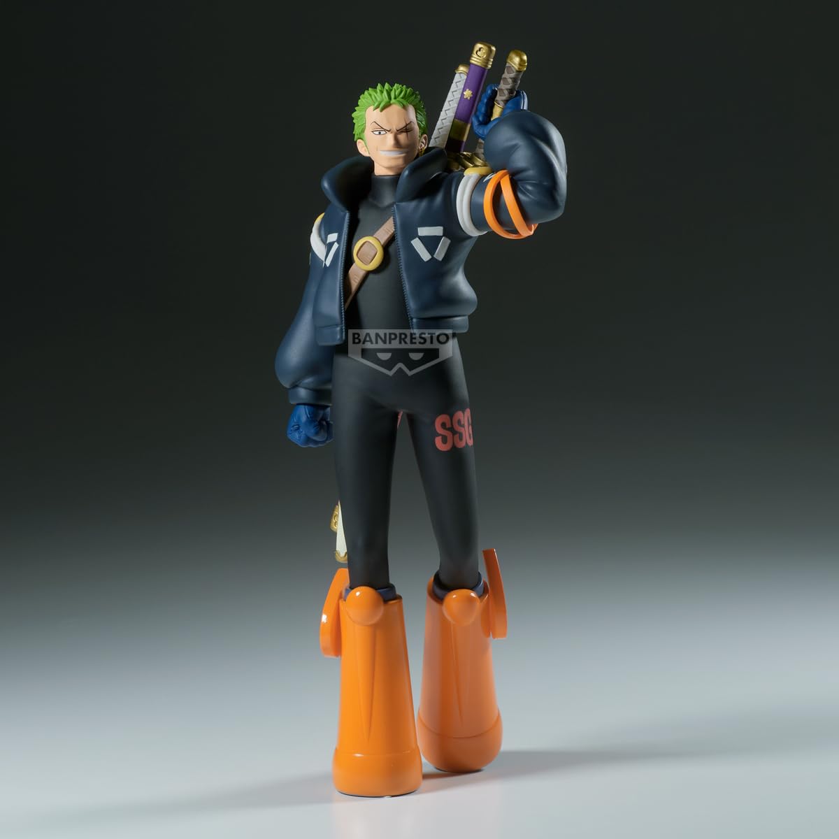 One Piece The Shukko Roronoa Zoro Egghead Ver. Figure by Banpresto