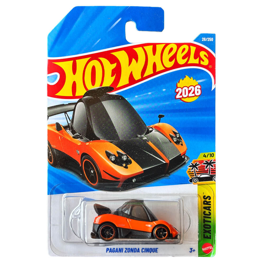 Pagani Zonda Cinque 4/10 – Hot Wheels