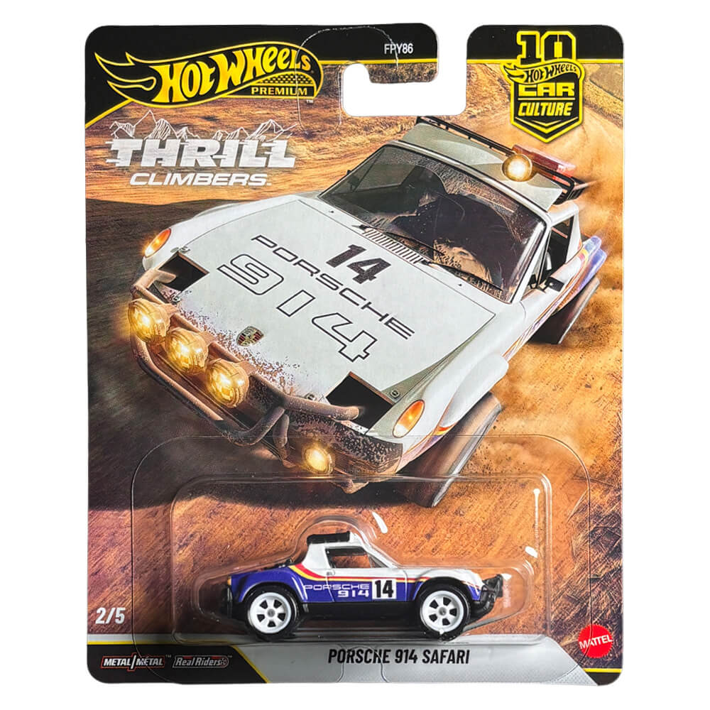 Porsche 914 Safari – Hot Wheels Premium Car Culture Thrill Climbers