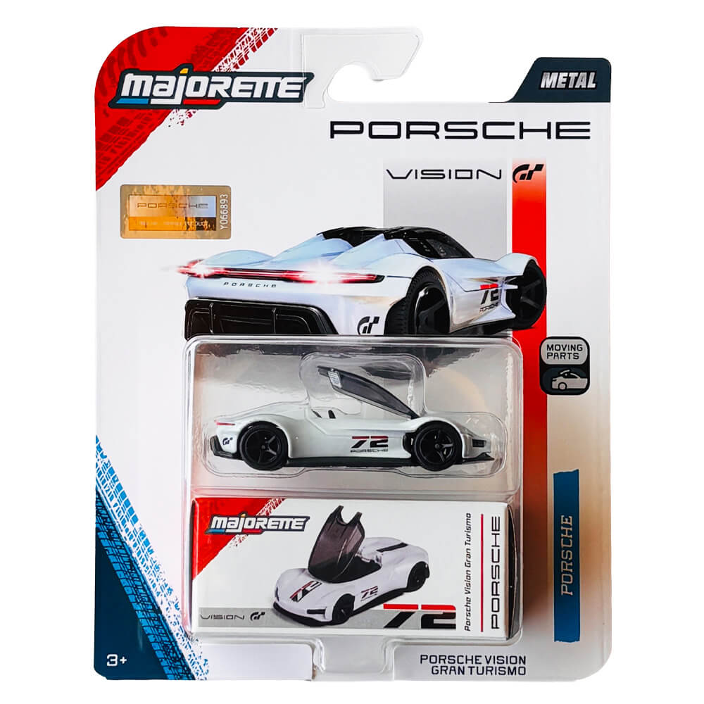 Porsche Vision Gran Turismo (White) – Majorette Porsche Deluxe Cars