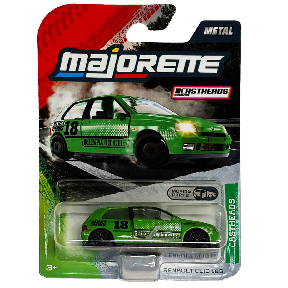 Renault Clio 16S – Majorette CastHeads Premium Cars
