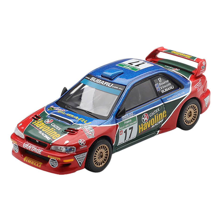 Subaru Impreza WRC98 #17 2000 Rally New Zealand – MINI GT 1211 Boxed
