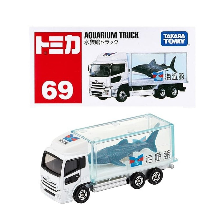 Tomica – Aquarium Truck No.69 | Die-Cast Themed Vehicle Model (Ages 3+)