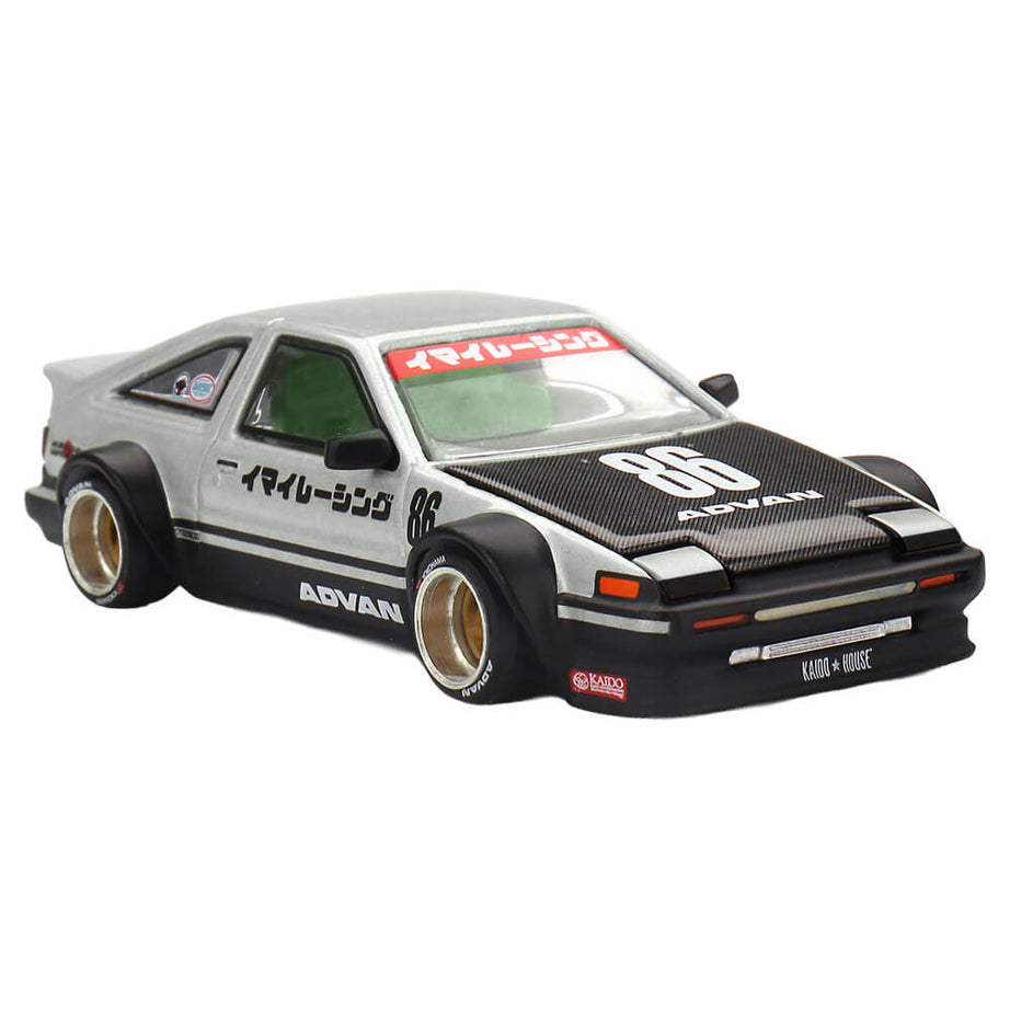 [Ships After 25 August - Tentative] Toyota AE86 Sprinter Trueno Kaido Street V2 – Kaido House x MINI GT KHMG218 Boxed