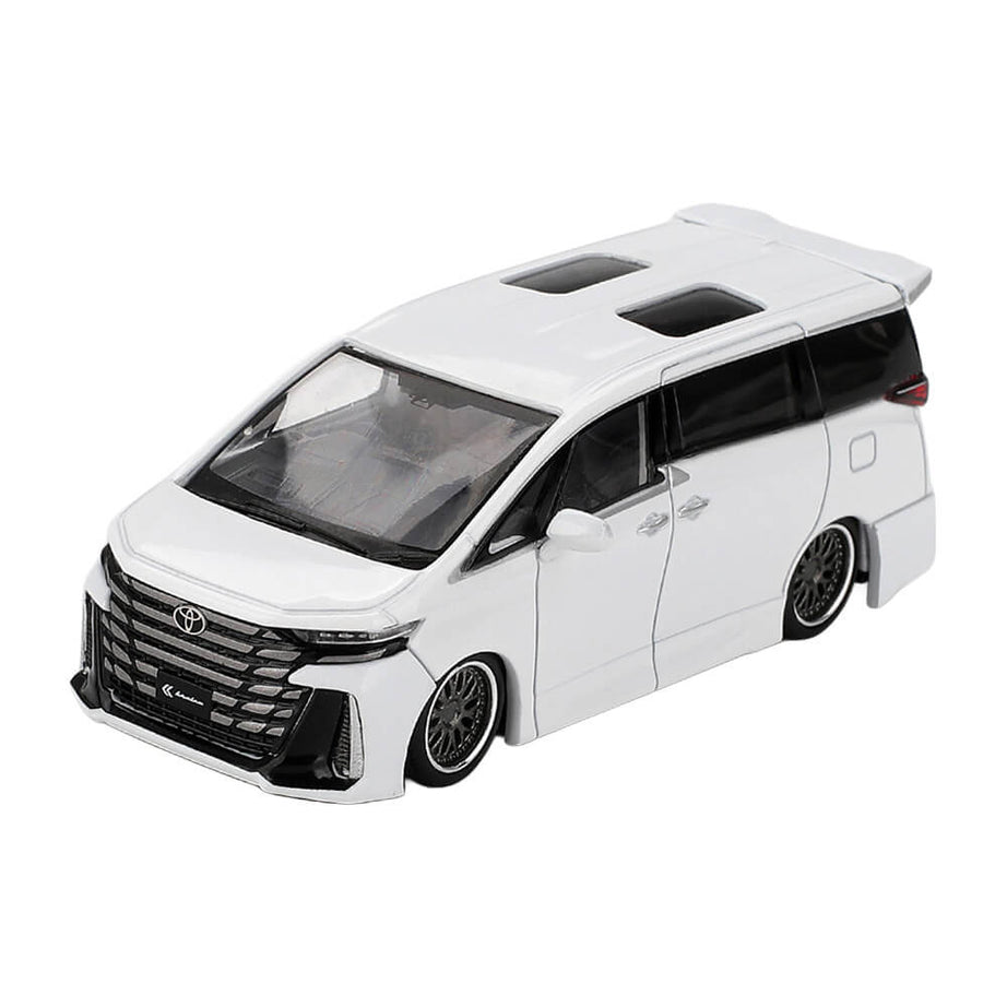 [Ships After 25 August - Tentative] Toyota Vellfire 40 KUHL White – MINI GT 1180 Boxed