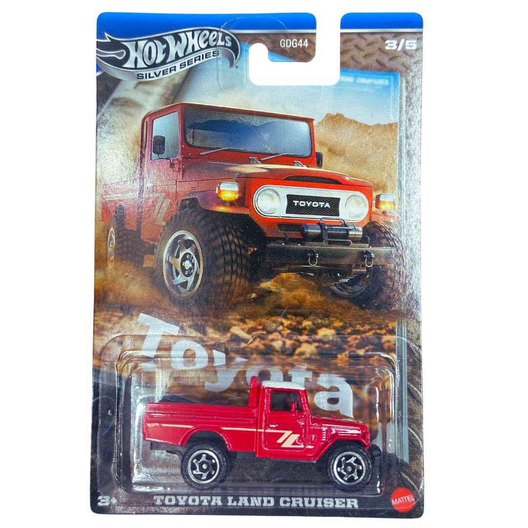 Toyota Land Cruiser Pickup – Hot Wheels Silver Series
